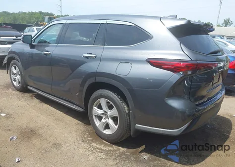2020 Toyota Highlander Le из США, поврежденный, VIN 5TDBZRBH7LS510644